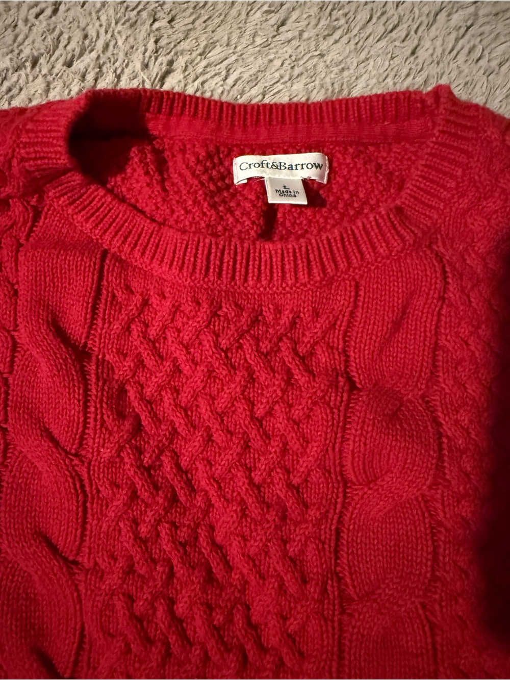 Cable-knit Sweater